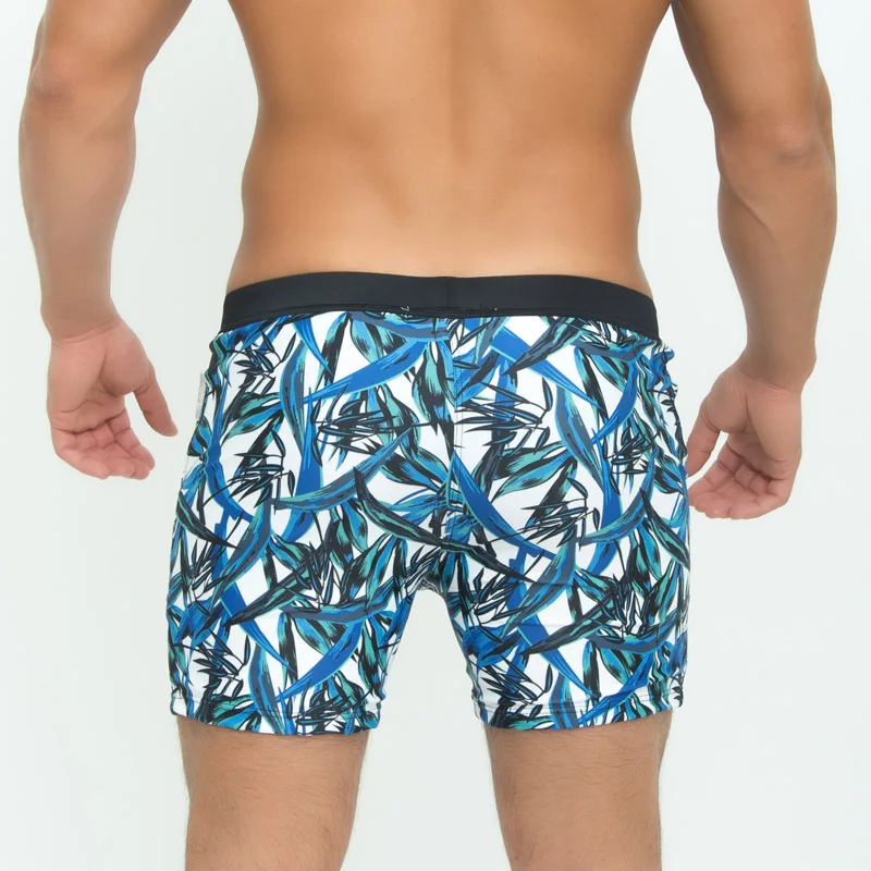 Taddlee Brand Sexy Men's Swimwear Swim Boxer Trunks Long Basic Swimming Board Shorts Surfing 3D High Rise Swimsuits Big Size XXL