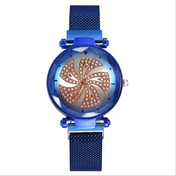 

Luxury reloj mujer Women Watches Magnetic Starry Sky Female Clock Quartz Wristwatch Fashion Ladies Wrist Watch relogio feminino