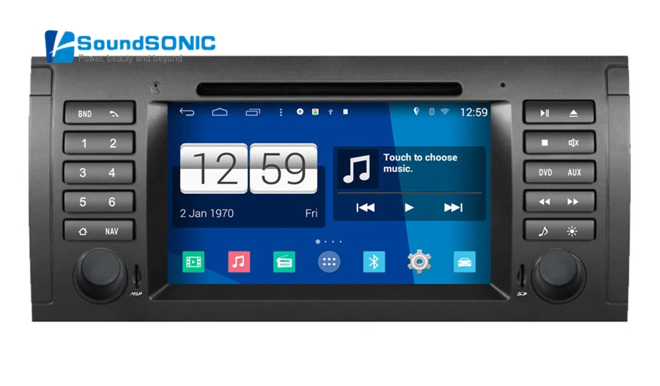 Android 4.4.4 Авторадио GPS СБ Navi для BMW E38 E39 E53 M5 Range Rover X5 Авто DVD Bluetooth Географические
