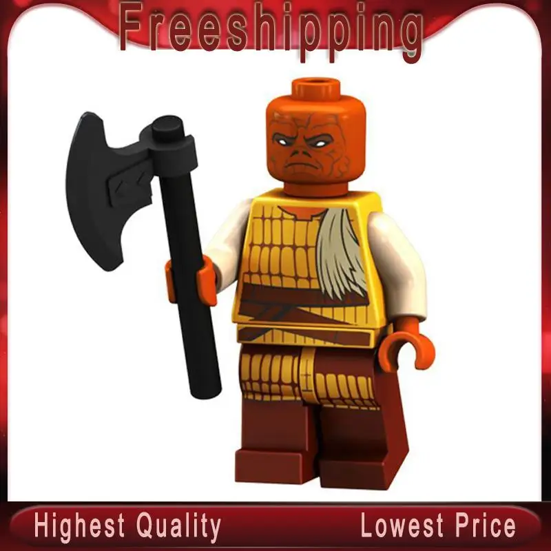 

Single Sale Space Wars Weequay Skiff Guard Desert Skiff Escape Rebel Pilot Han Solo Building Blocks Toys for Kids PG797