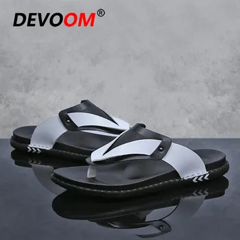 

2019 Chaussons Homme Hot Sale Flip-Flops Summer Heren Slippers Flip Flops Men Outdoor Slippers Men Slides Anti-Slip Moccasins 45