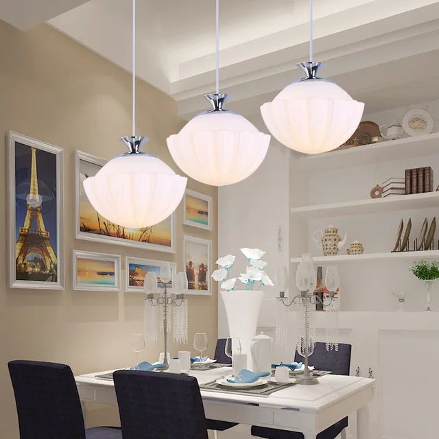 Modern Simple Personalized Dining Chandelier Room Three Modern Simple Personalized Dining Chandelier Room Three Bar Creative Round Table Free