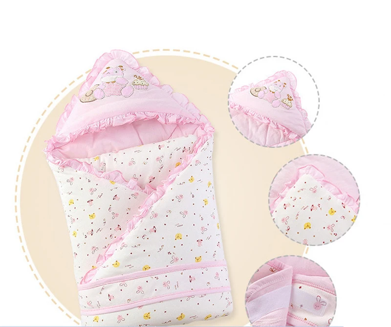 Детский спальный мешок конверт для новорожденных Мягкие хлопковые теплые спальные мешки для новорожденных конверты для детей пеленка