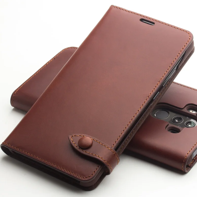 Роскошный флип-чехол из натуральной кожи для huawei Mate10 Pro, Стильный деловой кошелек, чехол с отделениями, чехол с пряжкой Для huawei Mate10 Pro