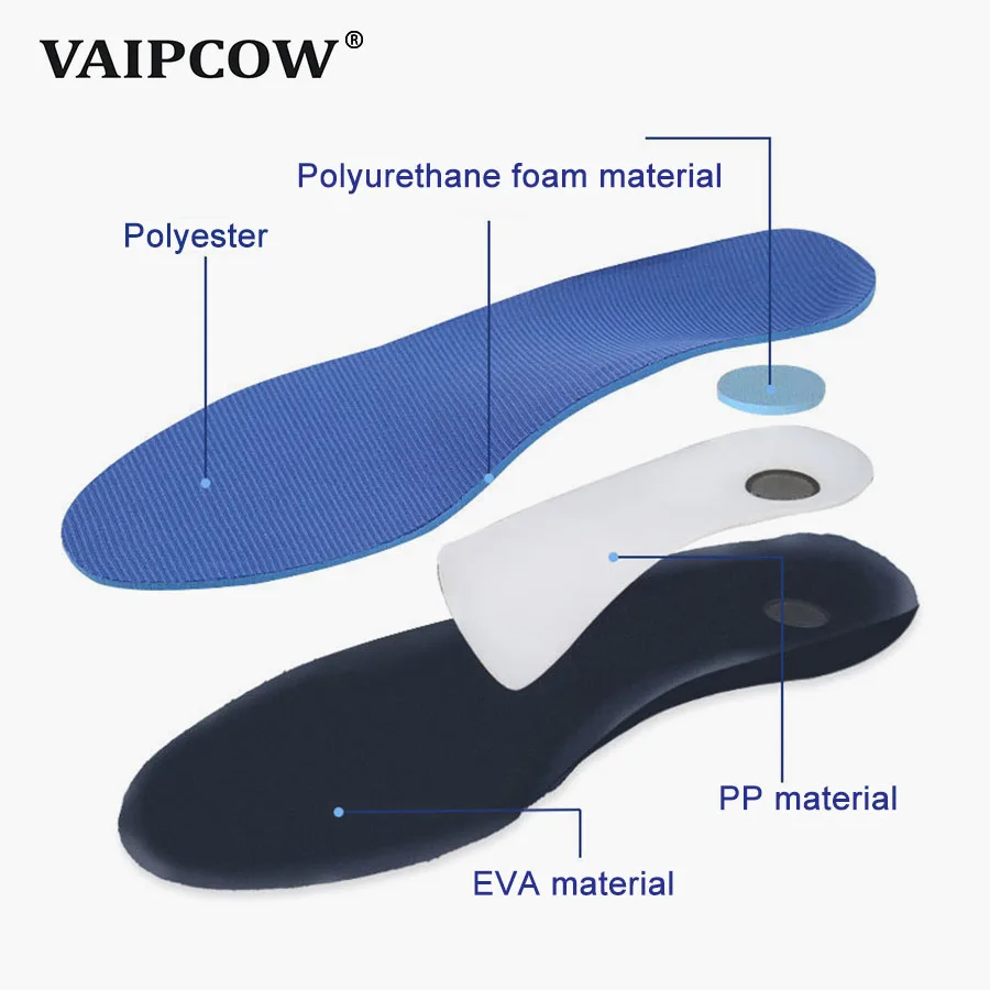 flat feet orthotic insoles arch support orthopedic inserts Plantar Fasciitis,Feet Pain,Pronation for Men and Women