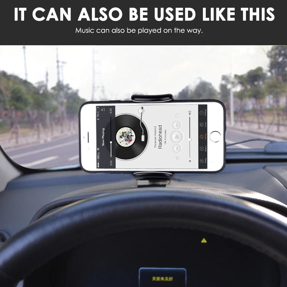 Universal Smartphone Car Phone Holder Mount Clip On Dashboard 360 Rotate Kit Dash board Safe Driving Holder for All Smart Phones Universal Smartphone Car Phone Holder Mount Clip On Dashboard 360 Rotate Kit Dash board Safe Driving Holder for All Smart Phones