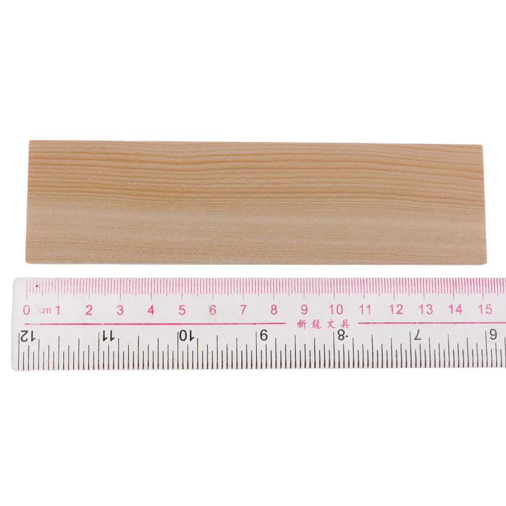 10Pcs Balsa Wood Sheets 150x40x6mm for Airplane/Boat Model DIY Card Wooden Name Card Wood Plaque Shapes Sign Craft
