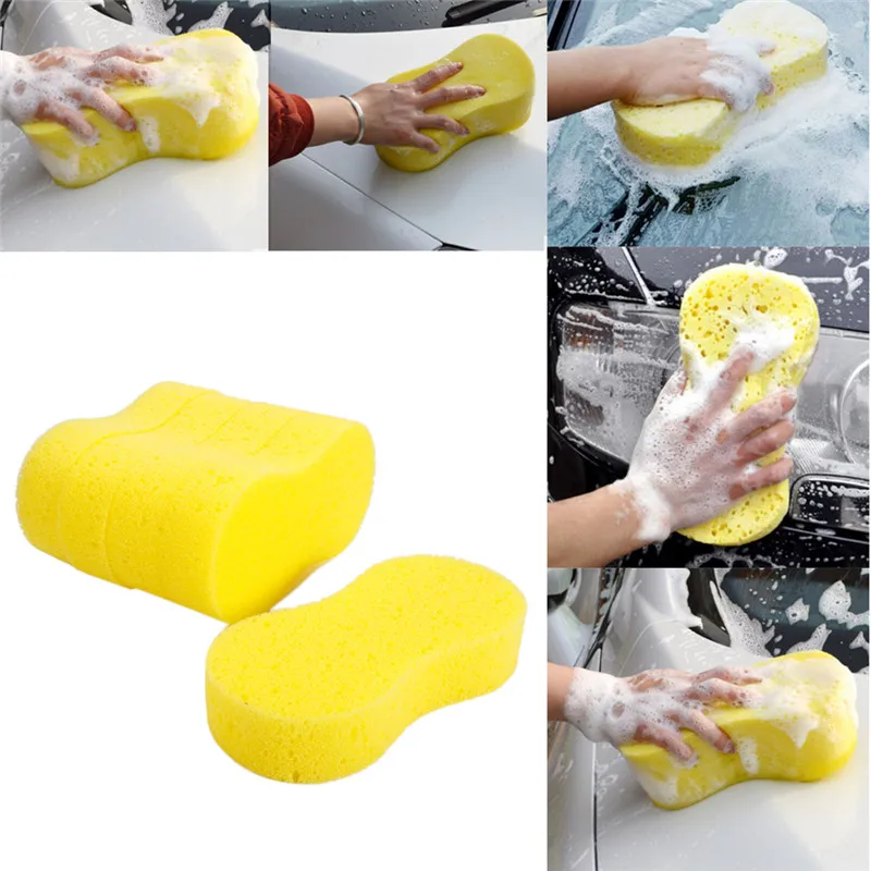 5 Pcs High Foam Cleaning Sponge Pad Large Absorbent Sponge 8 Shape