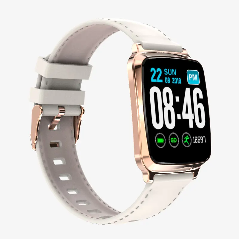Longet M8 Смарт-часы для мужчин и женщин, музыкальный контроль, кровяное давление, пульсометр, напоминание о звонках, фитнес-трекер для Android ios - Цвет: gold
