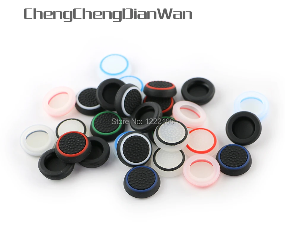 ChengChengDianWan 20 шт. силиконовые цветные колпачки для джойстиков PS4 PS3 Xbox360 Xbox one