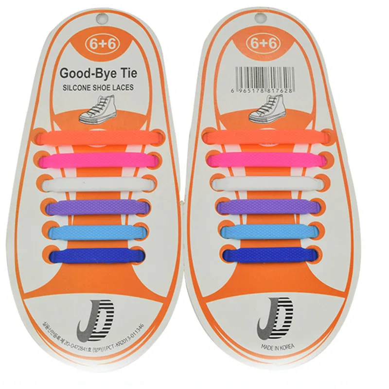 AFashion Store VIP Link Wholesale Shoelace Adult Athletic Running No Tie Shoelaces Elastic Silicone Shoe Lace Children Shoelaces (13)