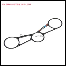 Epoxy resin Motorcycle Carbon Fiber Stickers Top Triple Clamp Tank pad Case for BMW S1000RR S1000 RR