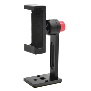

Cellphone Holder Clip Desktop Mount Adapter for iPhone,Samsung,Huawei Smartphone within h (Aluminum Alloy)