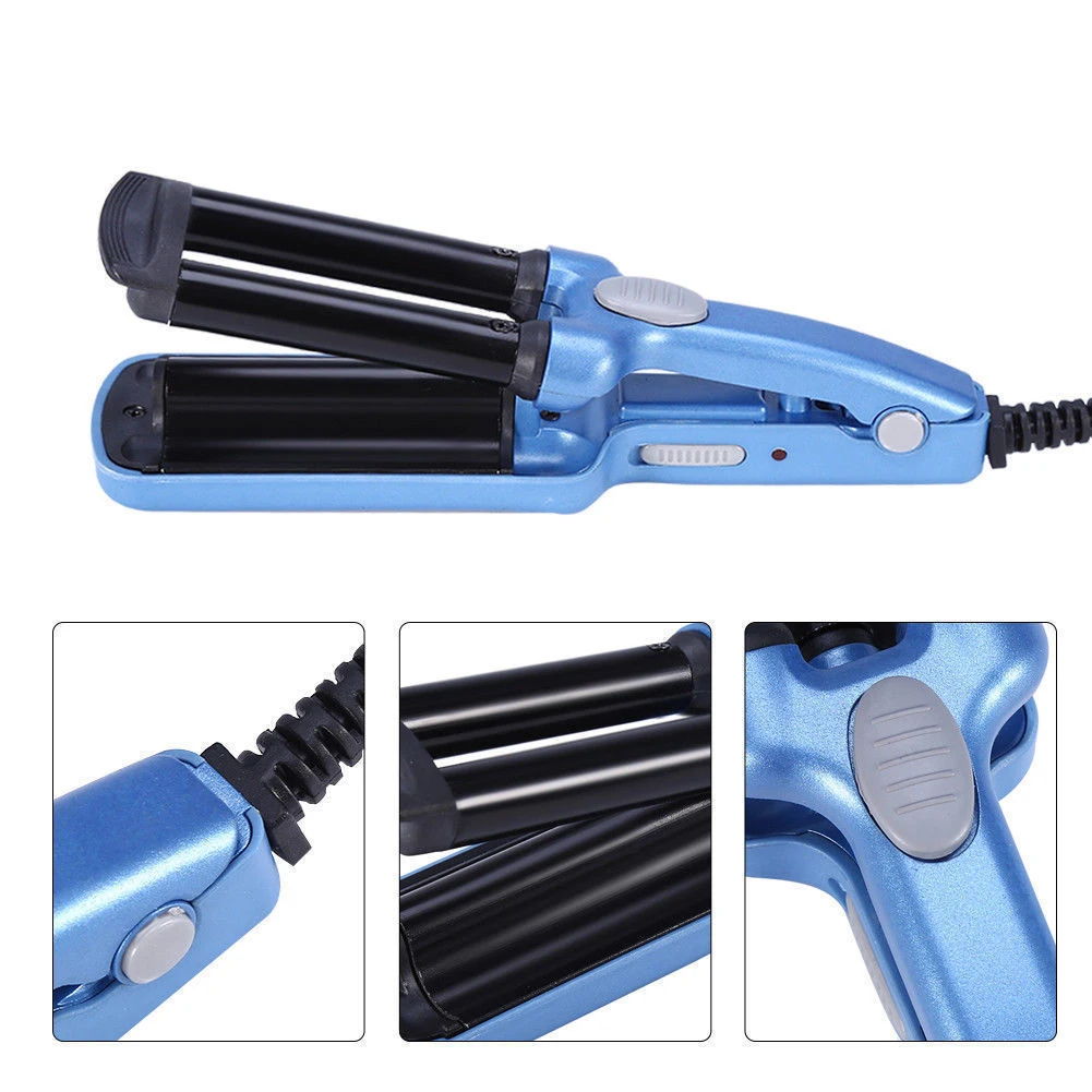 Новые профессиональные гофрированные щипцы для завивки волос утюжок Электрический стайлер пульсация бигуди-коклюшки инструменты для завивки волос