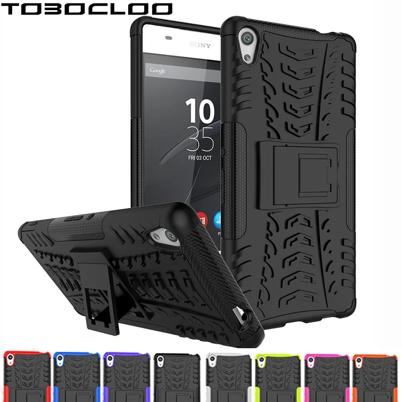 Cases for Sony XZ Premium X XA XA1 Plus XA2 ultra E5 C5 L1 L2 XZ1 XZ2 Compact Heavy Duty Hard PC Soft Silicone Stand Case Cover |
