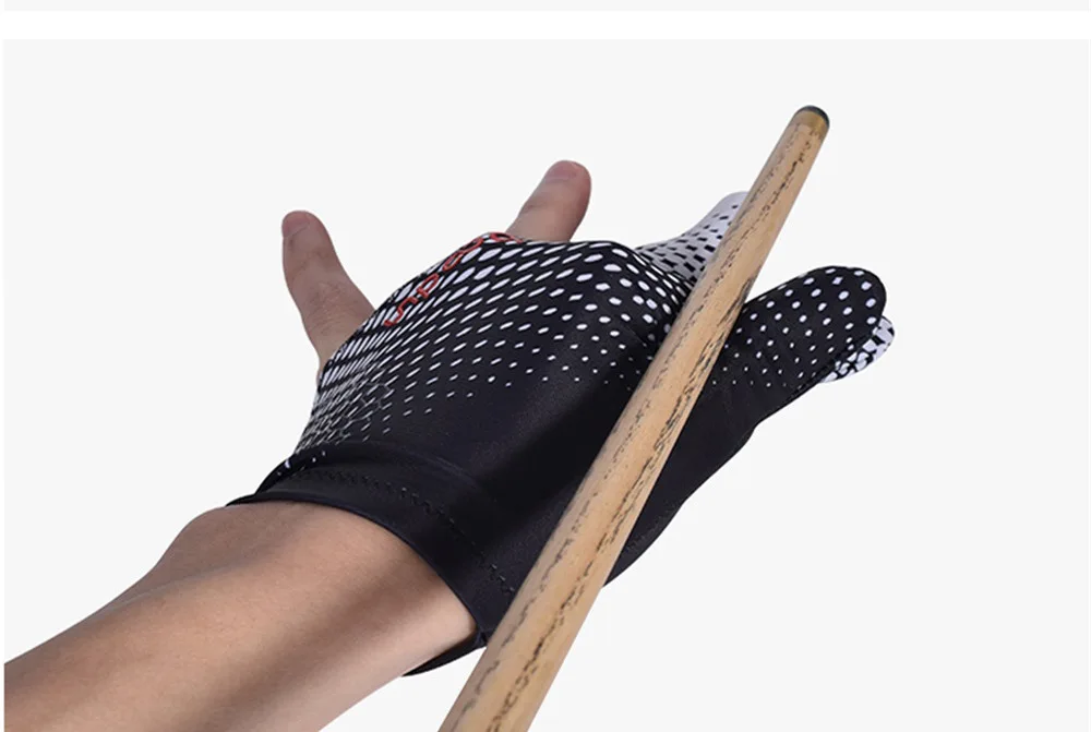 Boodun 1 шт. три пальчиковые бильярдные перчатки для бассейна, перчатки для снукера для мужчин и женщин, подходят как для левой, так и для правой руки, аксессуары для бильярда