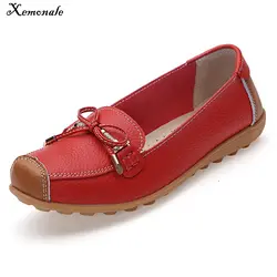 Xemonale/Балетки на плоской подошве обувь для из натуральной кожи без шнуровки с пряжкой мелкой Лоферы мягкие резиновые балетки женская обувь