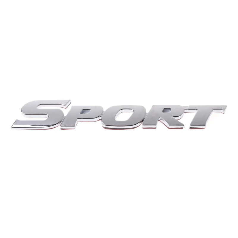 

Car Styling 3D SPORT Emblem Badge Door Decal ABS Chrome Sticker Univesal