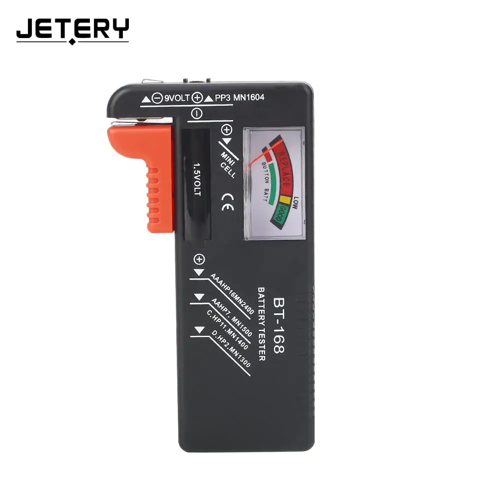 

Battery Capacity Tester Detector Creative Checker Diagnostic Tool Black Red Meter Home Supplies Power Bank