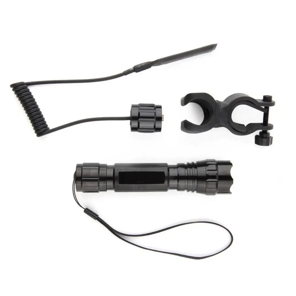 Perfect 2000LM Tactical Flashlight T6 LED Torch Light + Mount Remote Switch For Night bike light 0 Perfect 2000LM Tactical Flashlight T6 LED Torch Light + Mount Remote Switch For Night bike light 0