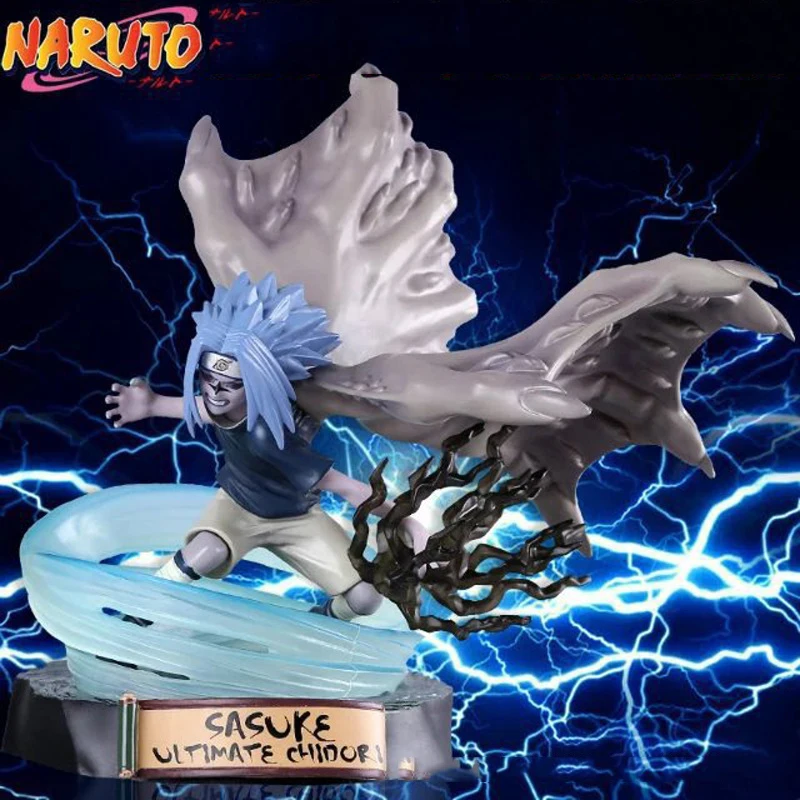 Naruto Uchiha Sasuke Curse печатные тысячи птиц Ограниченная серия Коробочная коллекция