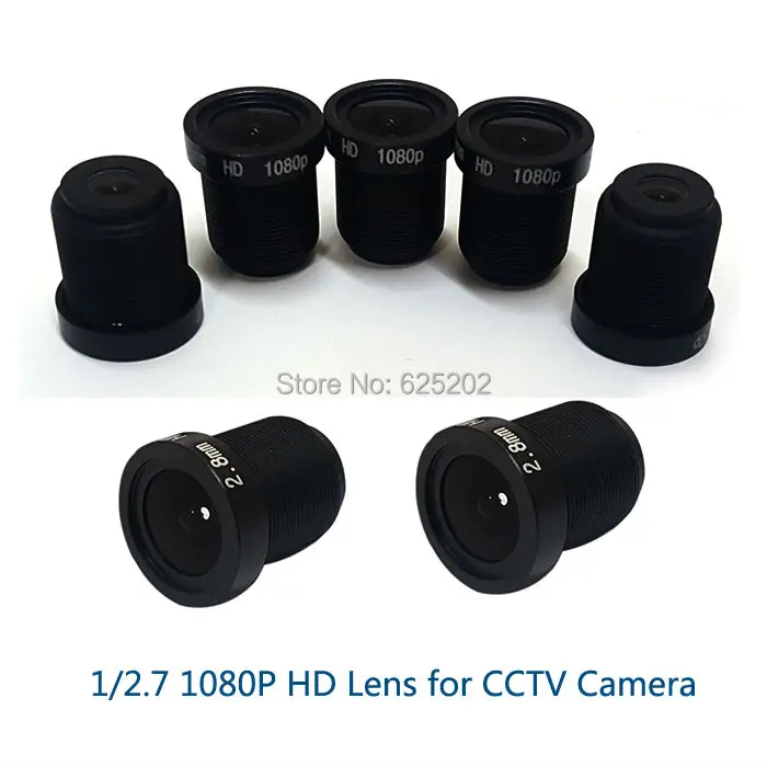 M12 2 8 мм HD объектив 1/2.7 2.0MP для системы видеонаблюдения шт.|lens diy|m12 lens holderlens bracket |