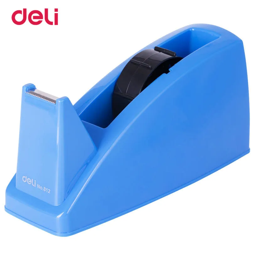 Deli 1 шт. практичная фреза для скотча Диспенсер офисные настольные картонные
