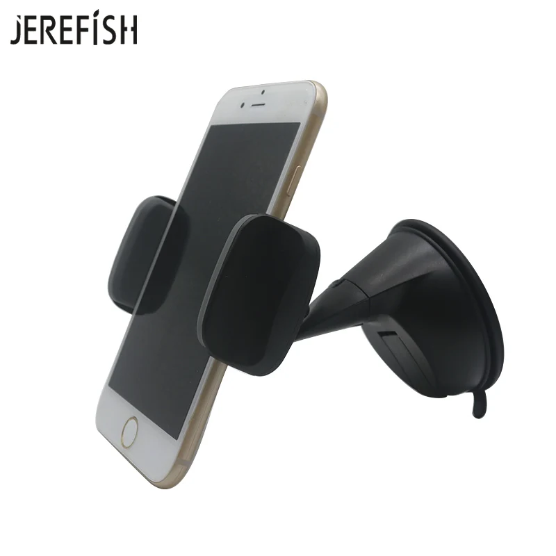 

JEREFISH Windshield Car Mount Holder Phone Stands Car Holder for iPhone X 8 6S 7 GPS Car Mobile Dashboard Phone Mount