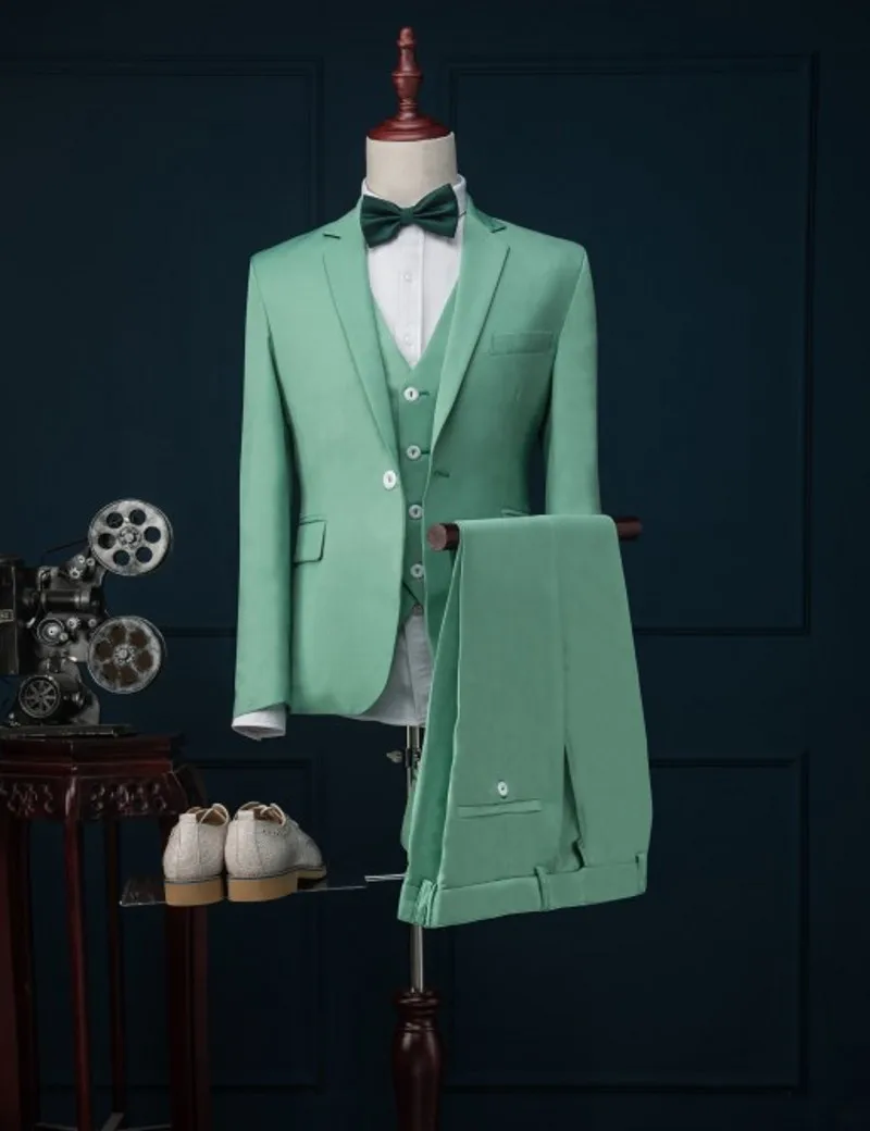 Latest Coat Pant Designs Mint Green 