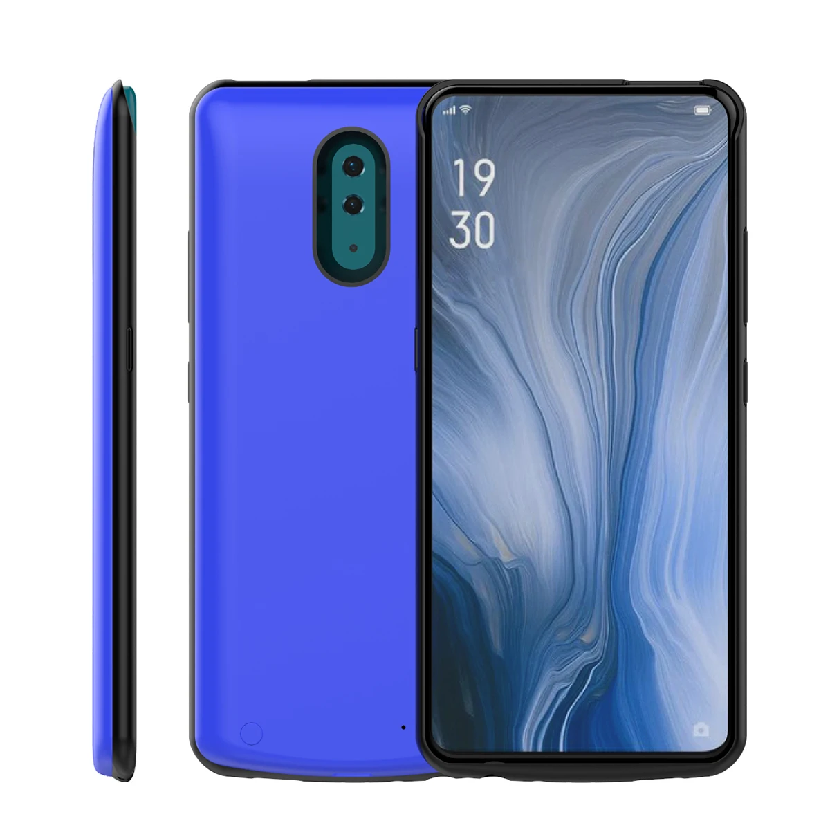 Для Oneplus 7 Батарея Зарядное устройство чехол тонкий 6500 мА/ч расширенное