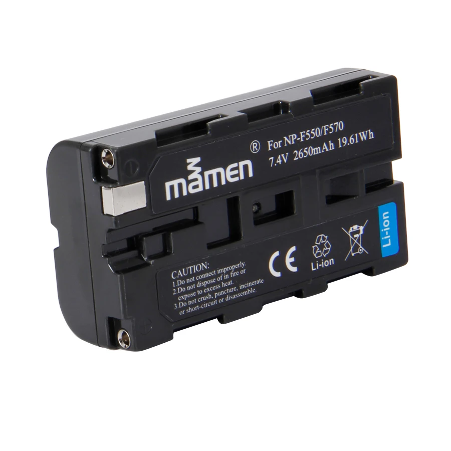 Mamen 3 шт. Перезаряжаемые NP-F550 NP F550 F570 NPF550 NP-F570 цифровой Батарея для sony F330 F530 RV100 RV200 CCD SC5 SC55 батареи