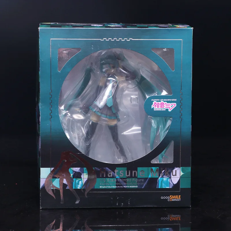 Hatsune Miku Sakura Miku Banpresto 19cm Japanese Anime Pvc Action Figures Brinquedos doll Juguetes Kids Toys collection gift