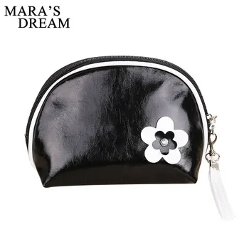 

Mara's Dream Women Cosmetic Cases high quality PU leather fashion Women bag Candy colors Women mini casual bag