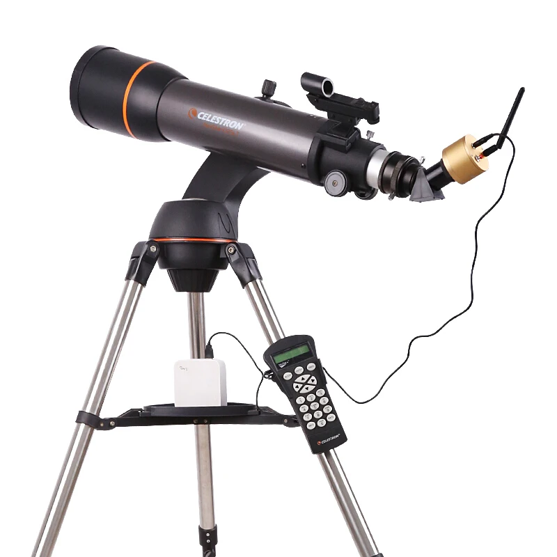 Angeleyes Золотой Смарт Wifi беспроводной окуляр HD 2MP пиксель профессиональный телескоп аксессуары часы звезды вид