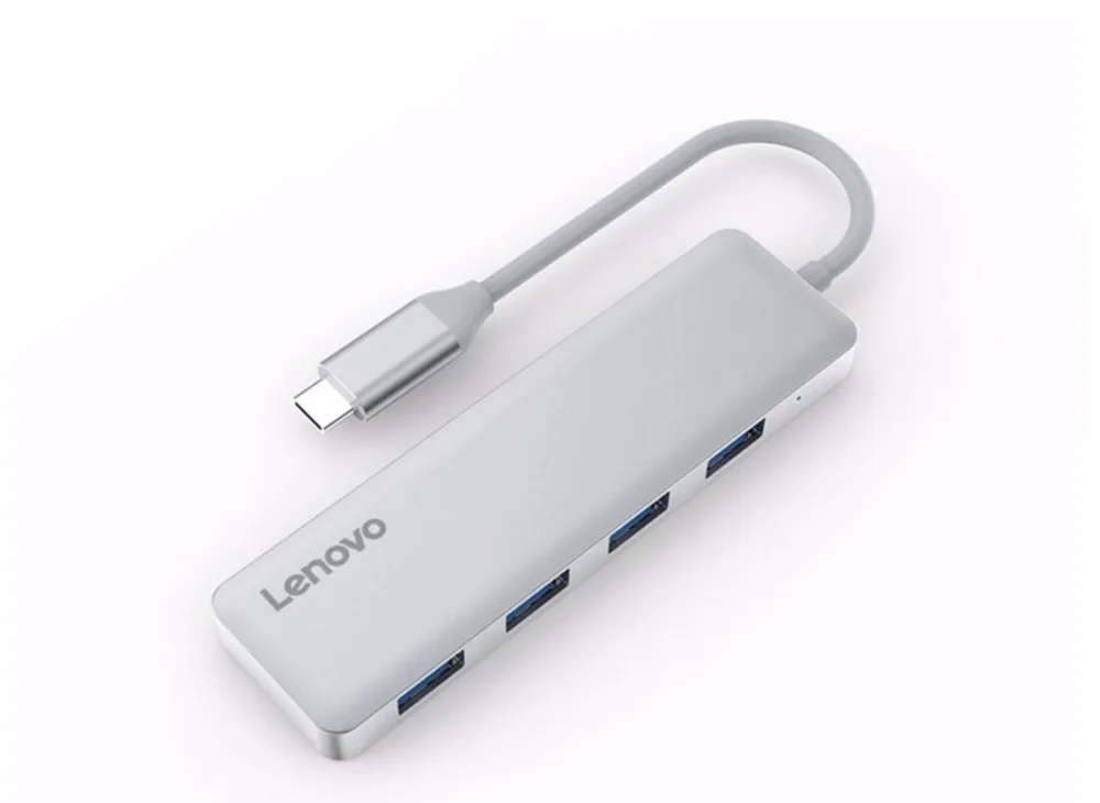 

lenovo C610 hub more ports Adapter USB Hub 4 in 1 Converter Type C 3.0 USB to Lan Network Card for Macbook USB Ethernet Switch