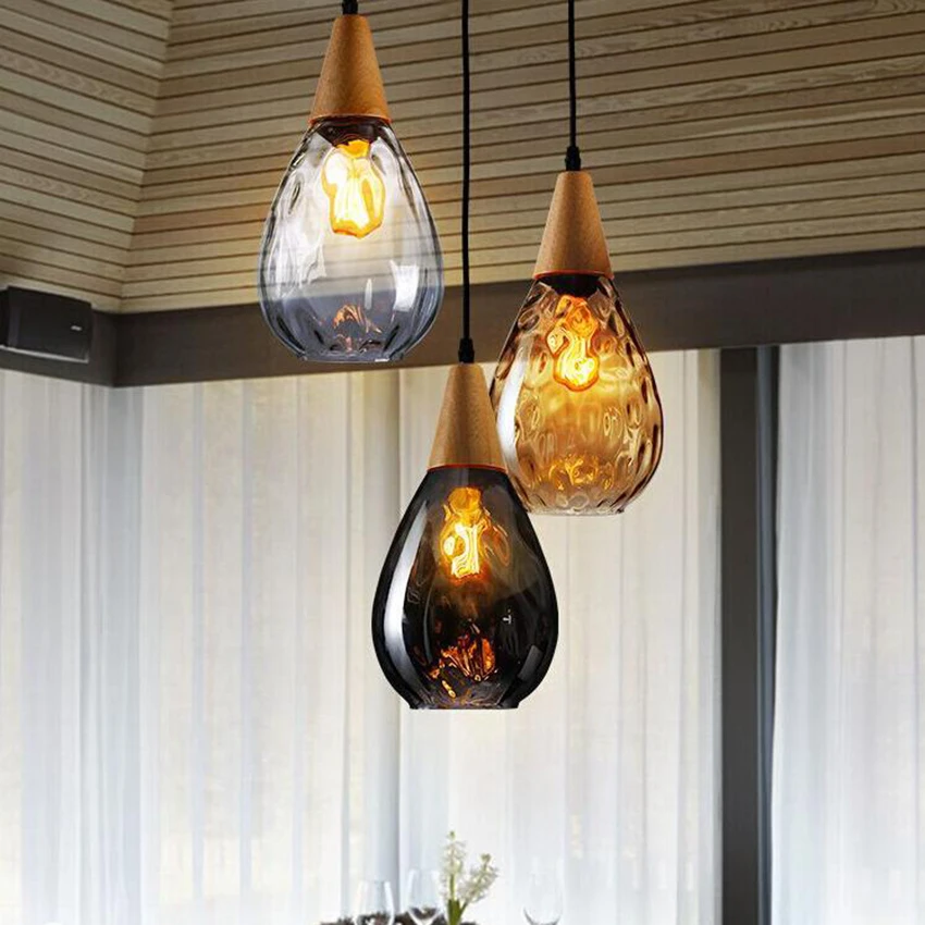 Скандинавский светильник, светодиодный стеклянный подвесной светильник s для гостиной, спальни, ресторана, кафе, Декор, подвесной светильник, кухонный светильник, светильник