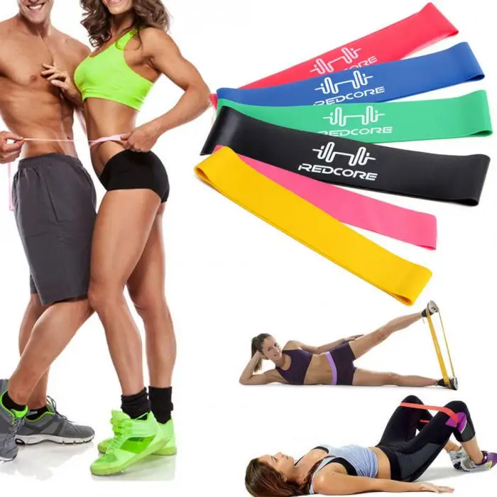 6 Pçs set Bandas de Loop Exercício