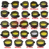 FIRE WOLF Rifle Scope Lens Cover Internal Diameter Transparent Yellow Glass Hunting Shooting 24 Sizes Weaver Ring Clip Sighting ► Photo 1/6