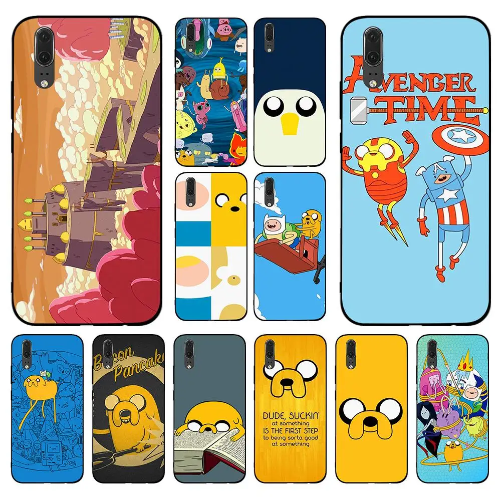 Adbenture Time with Finn and Jake for Huawei P8 P9 P10 P20 P30 Lite Pro P Smart 2016 2019 TPU Soft Silicone | Мобильные телефоны и