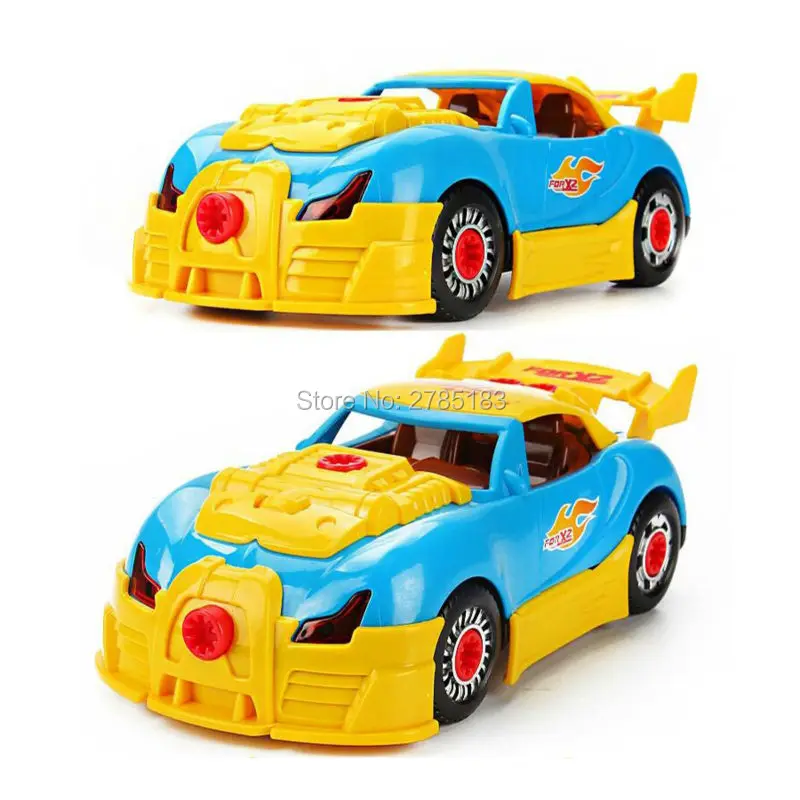 take apart racing car kit