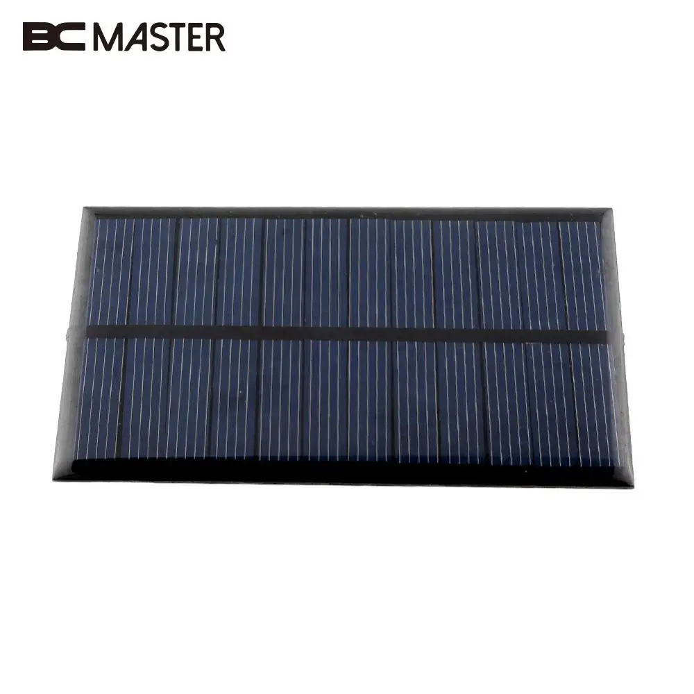 

Mini 6V 1W Solar Panel Solar System Module Home DIY Solar Power Bank For Battery Cell Phone Toys Chargers Portable Drop Shipping