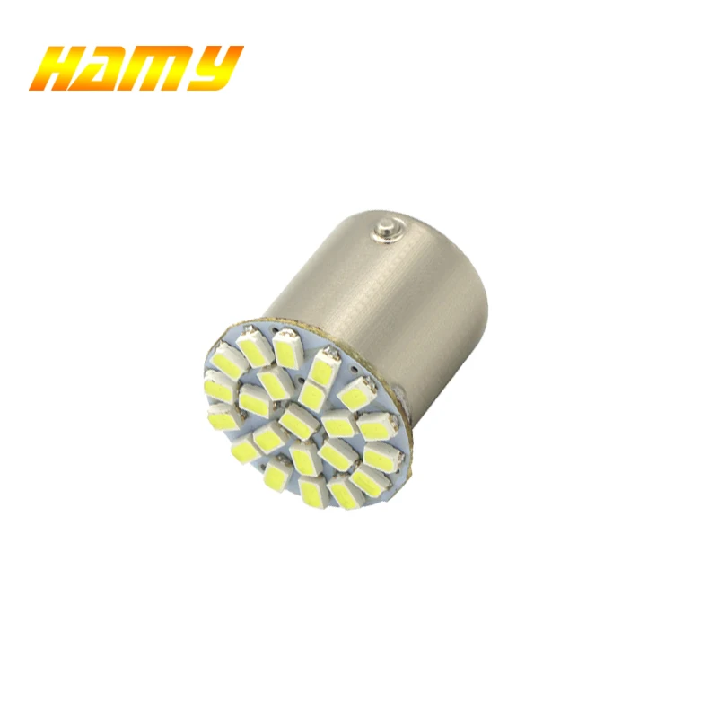 Автомобильный светодиодный фонарь P21W 1156 BA15S 1157 Bay15d 22SMD, Задний сигнал поворота, стоп сигнал, парковочная лампа постоянного тока, 12 В, белый, 22 SMD, 1 шт.|Сигнальная лампа| | АлиЭкспресс