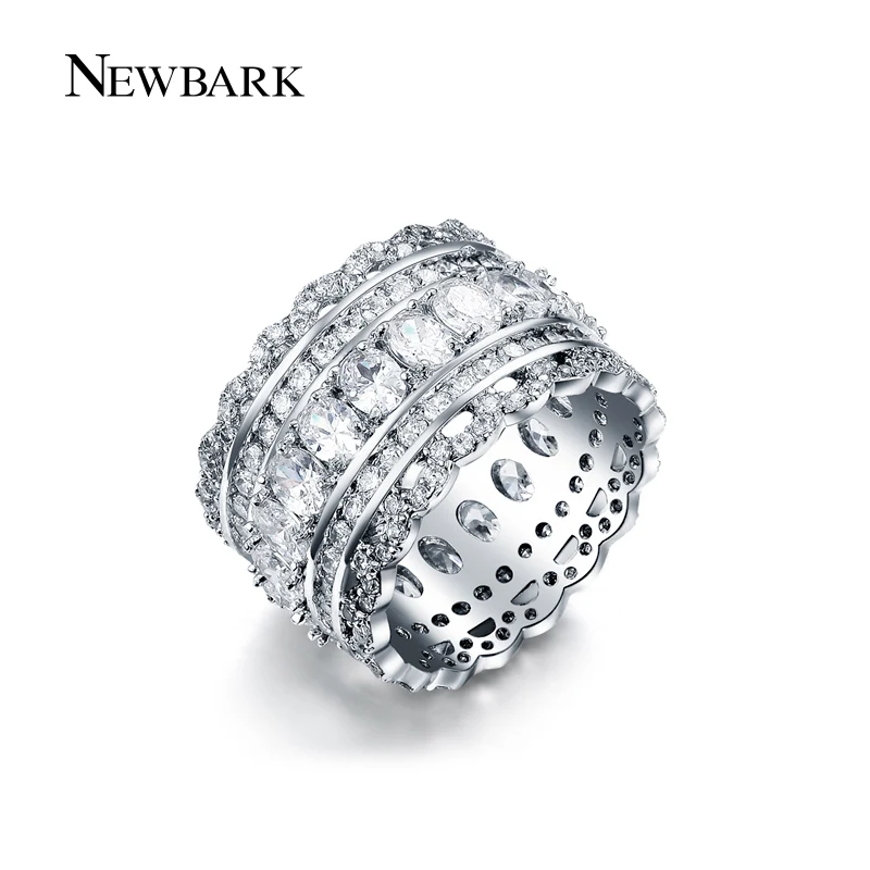 Prix pour NEWBARK De Luxe Large Cercle Femmes Anneaux Avec Ovale AAA Cubique Zircone Et Mode Petit Rond CZ Anneau Bijoux Prix pour NEWBARK De Luxe Large Cercle Femmes Anneaux Avec Ovale AAA Cubique Zircone Et Mode Petit Rond CZ Anneau Bijoux