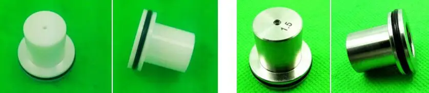 

X054D826H06 X054D826H08 X058D054H02 upper jet nozzle for Mitsubishi wire EDM - LS machines airbnb / ceamic / stainless steel