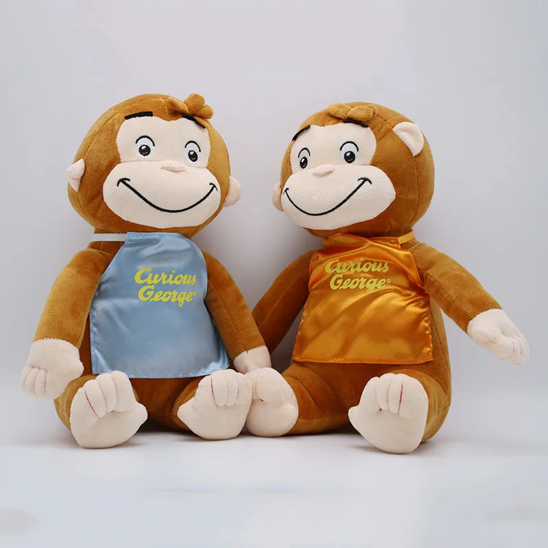 Curious Джордж Kawaii милые плюшевые игрушки обезьяны для детей 30 см