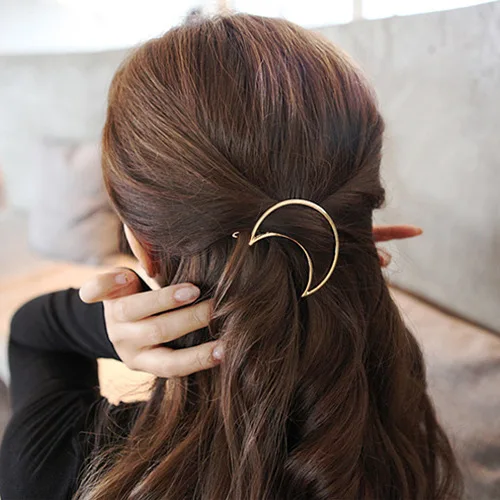 2019 New Fashion Women Pearl Hair Clip Snap Hair Barrette Stick Hairpin Hair Styling Accessories For Women Girls Dropshipping