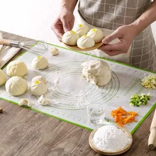 40*60 см силиконовые коврик для выпечки Большой разделочная доска плиты Pad прокатки теста тесто паста пособия по кулинарии Инструменты Кухня Инти