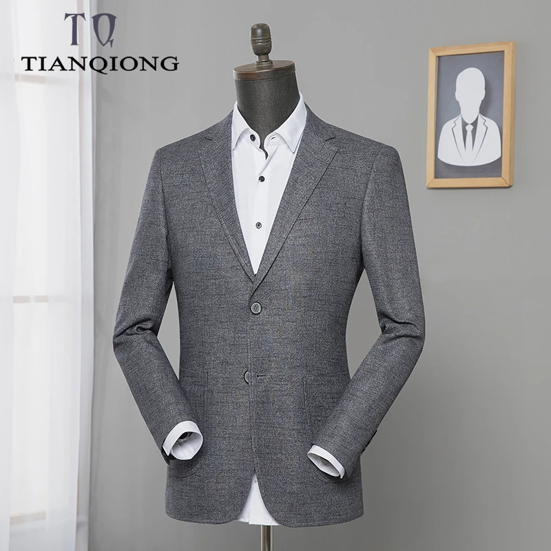 

2019 New Arrival Spring High Quality Grey Casual Blazer Men,men's Suits Jackets,casual Jackets Men Clothing Plus-size M-3XL