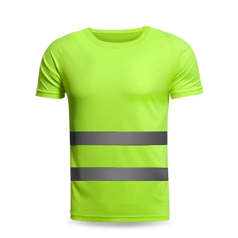 

reflective speed dry t-shirt construction safety clothes short-sleeved riding vest traffic high-speed reflective vest