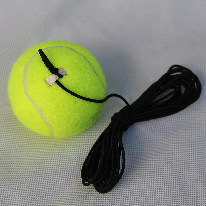 Теннисный тренировочный инструмент для упражнений теннисный мяч самообучающийся отскок мяч с теннисным тренером плинтус спарринг устройство